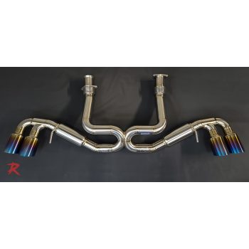 Rampage Dual 3″ Titanium Cat-Back Exhaust – C8 Corvette