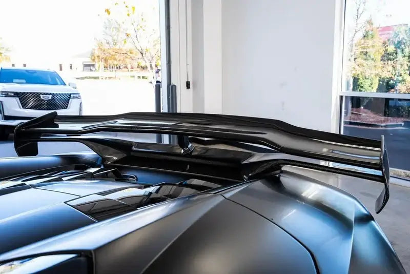 Carbon Fiber STO Wing With Base Panel - Lamborghini Huracan.