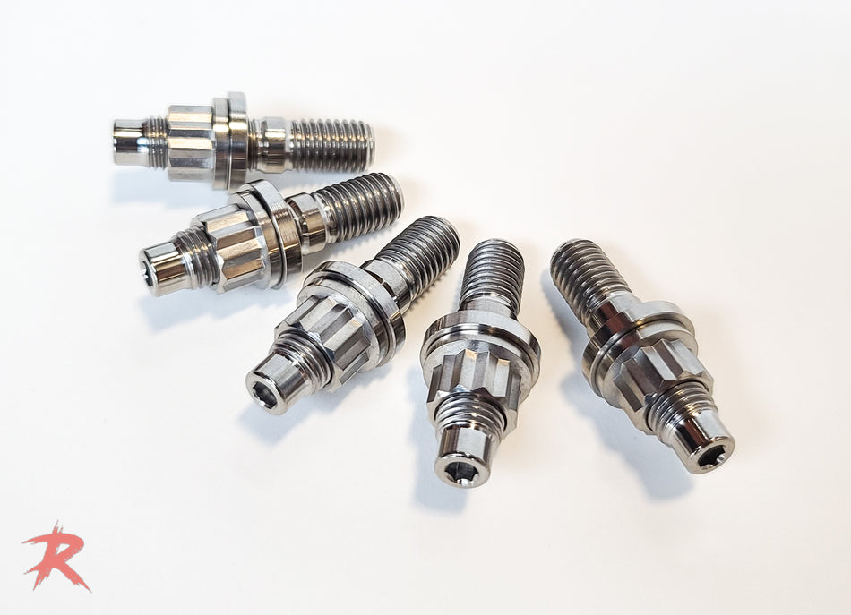 Rampage Titanium Turbo Exhaust Stud Kit - R35 GT-R