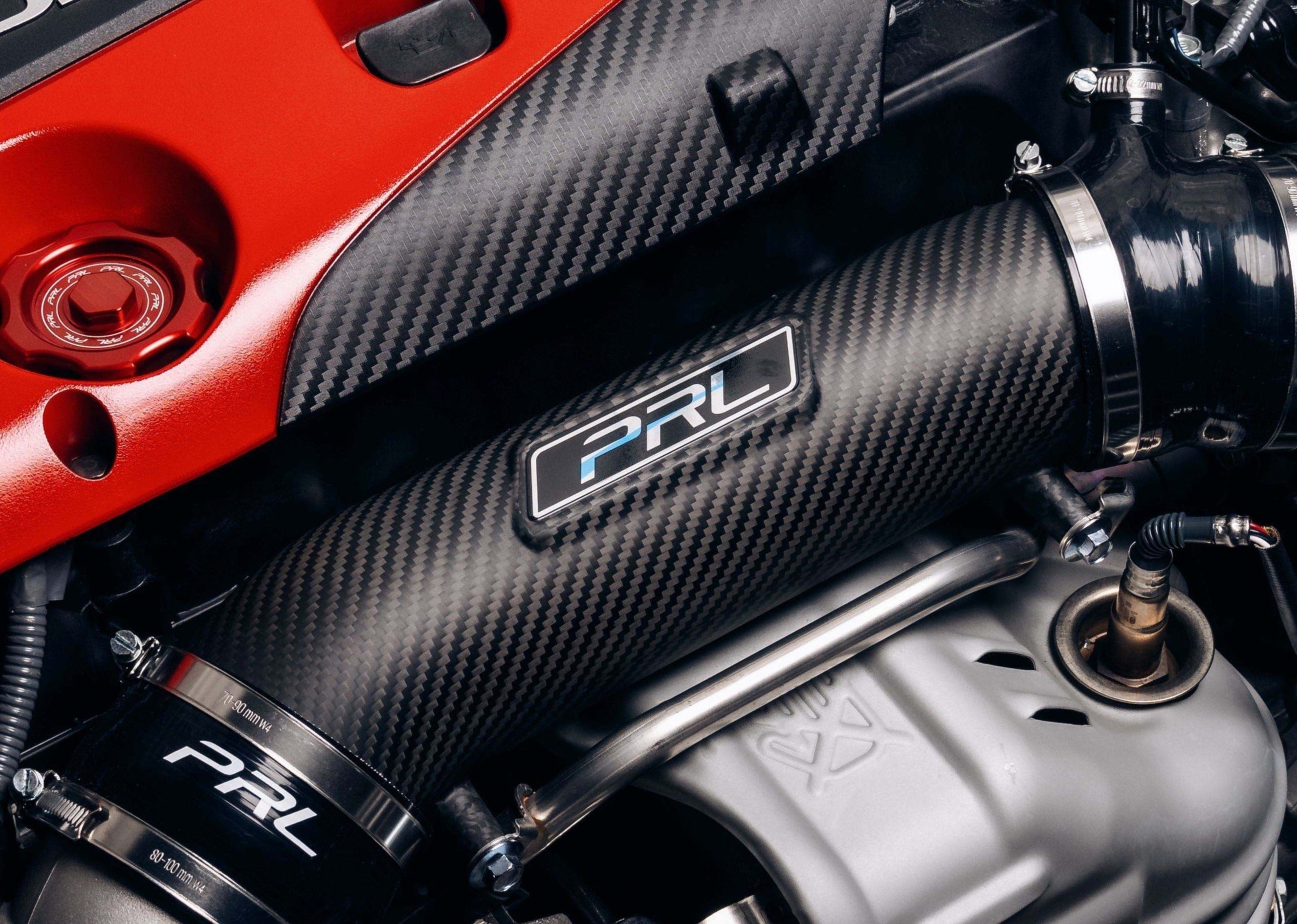 2023+ Honda Civic Type-R FL5 Matte Carbon Fiber Inlet Pipe Only