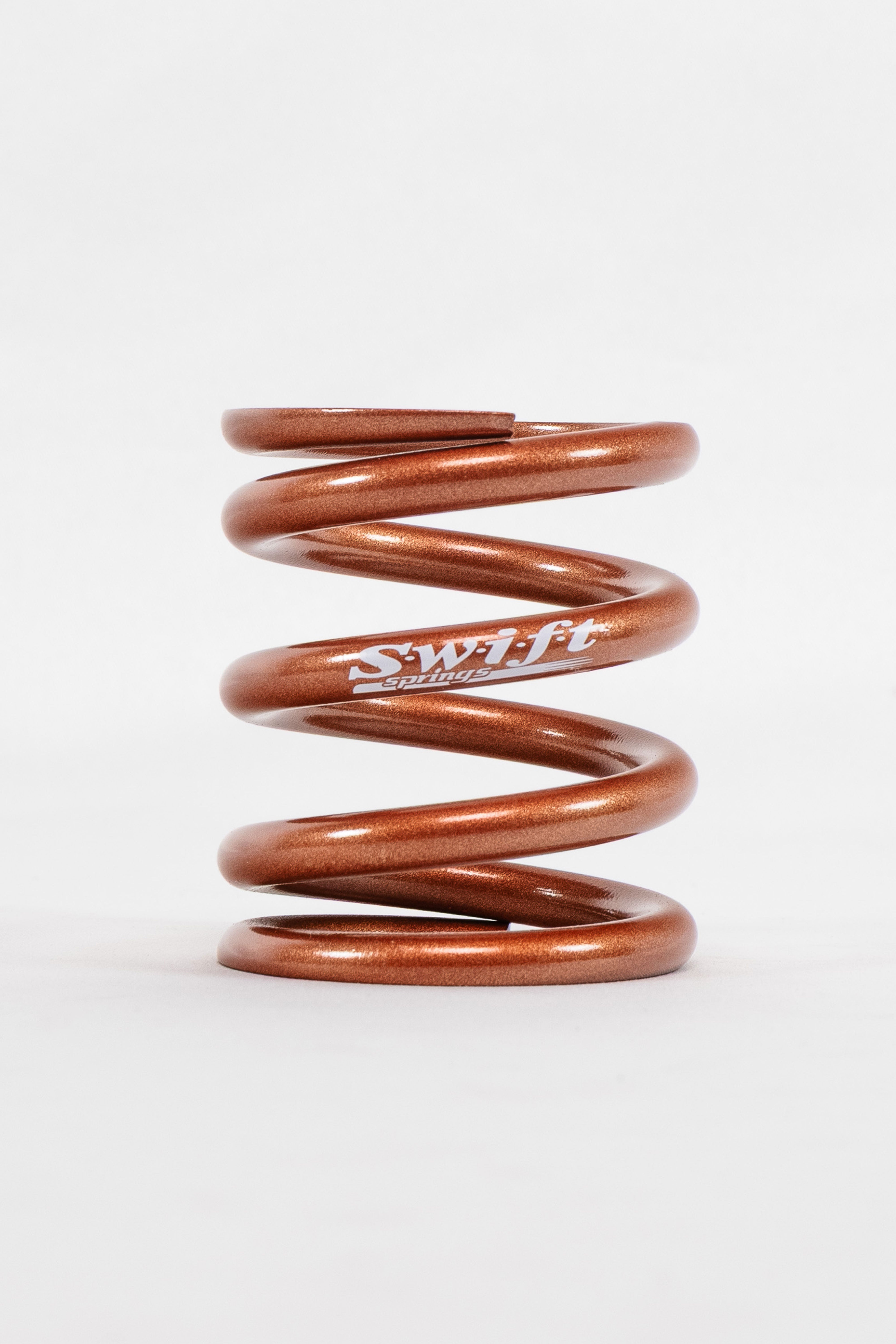 Round Wire Bump Spring - 2.25" Length | 2.0" OD | 400lbs/inch