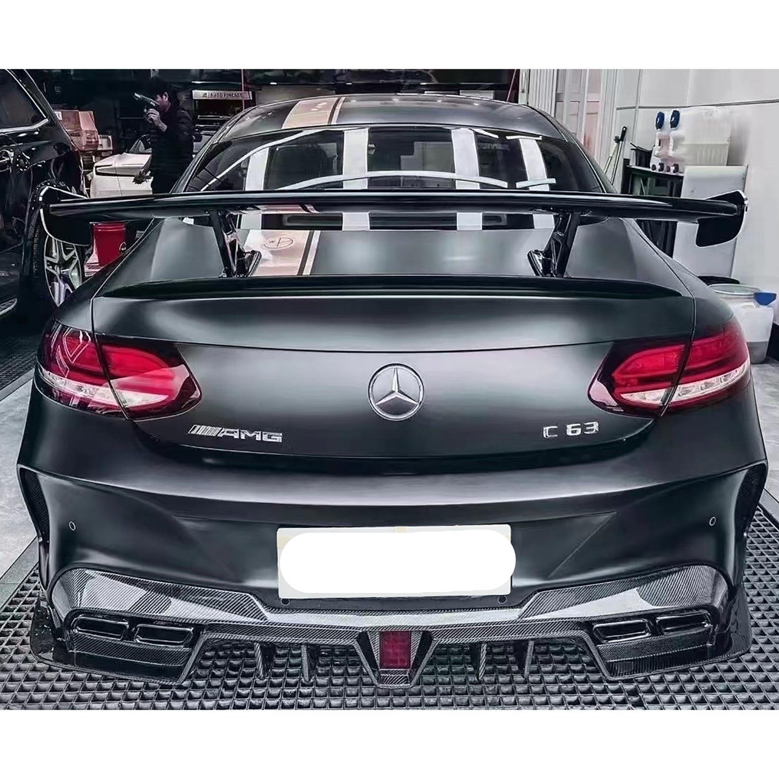 Carbon Fiber IMP Style Body Kit - Mercedes C63 Coupe AMG.