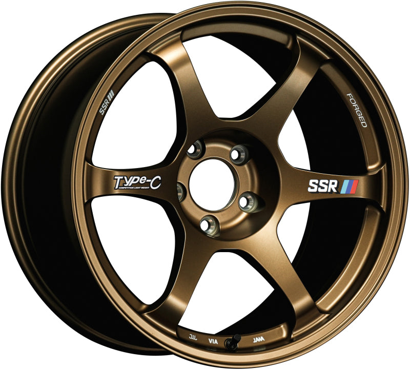 SSR Type-C Forged 18x8.5 +44 5/112 - Racing Bronze Wheel