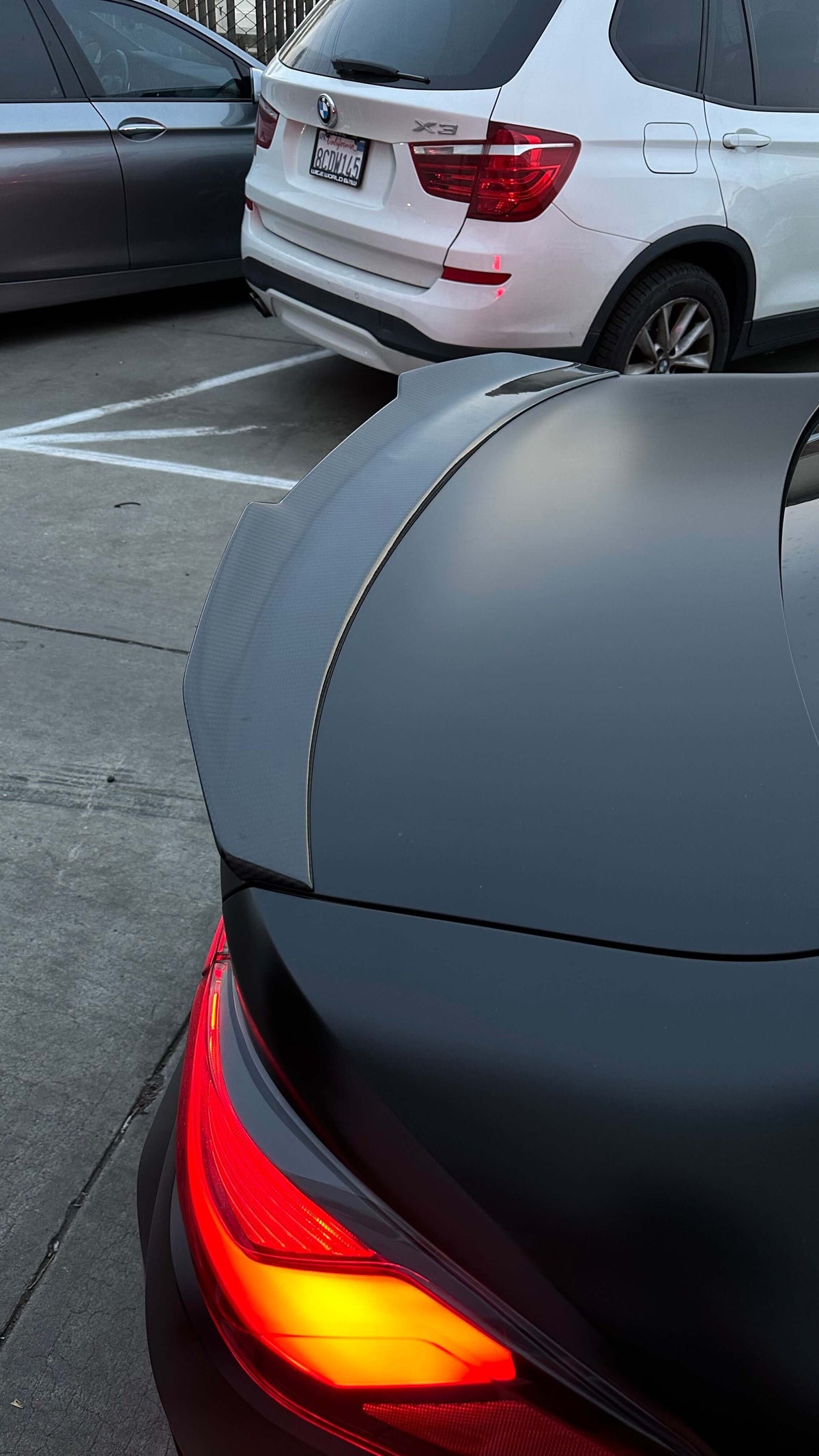 PSM Style High Kick Carbon Fiber Trunk Spoiler - BMW G82 M4 & G22 4 Series.