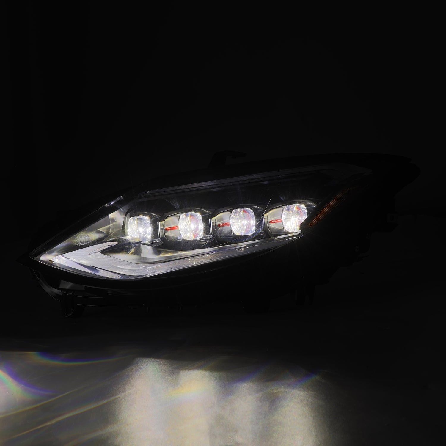 Alpharex NOVA-Series LED Projector Headlights - Black | 2023-2024 Nissan Z (880493).