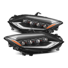 Alpharex NOVA-Series LED Projector Headlights - Black | 2023-2024 Nissan Z (880493).