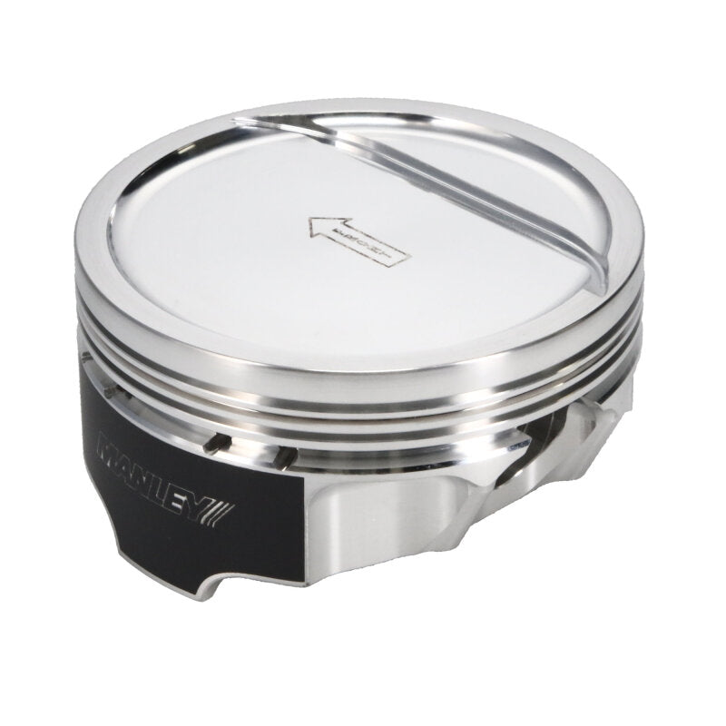 Manley Chevrolet LS Piston Set - 4.125in Bore 1.115in CH, -18.00 CC