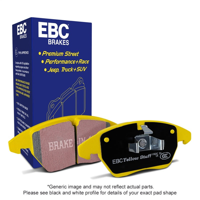 EBC 19-20 Cadillac CT6-V 4.2TT Yellowstuff Front Brake Pads