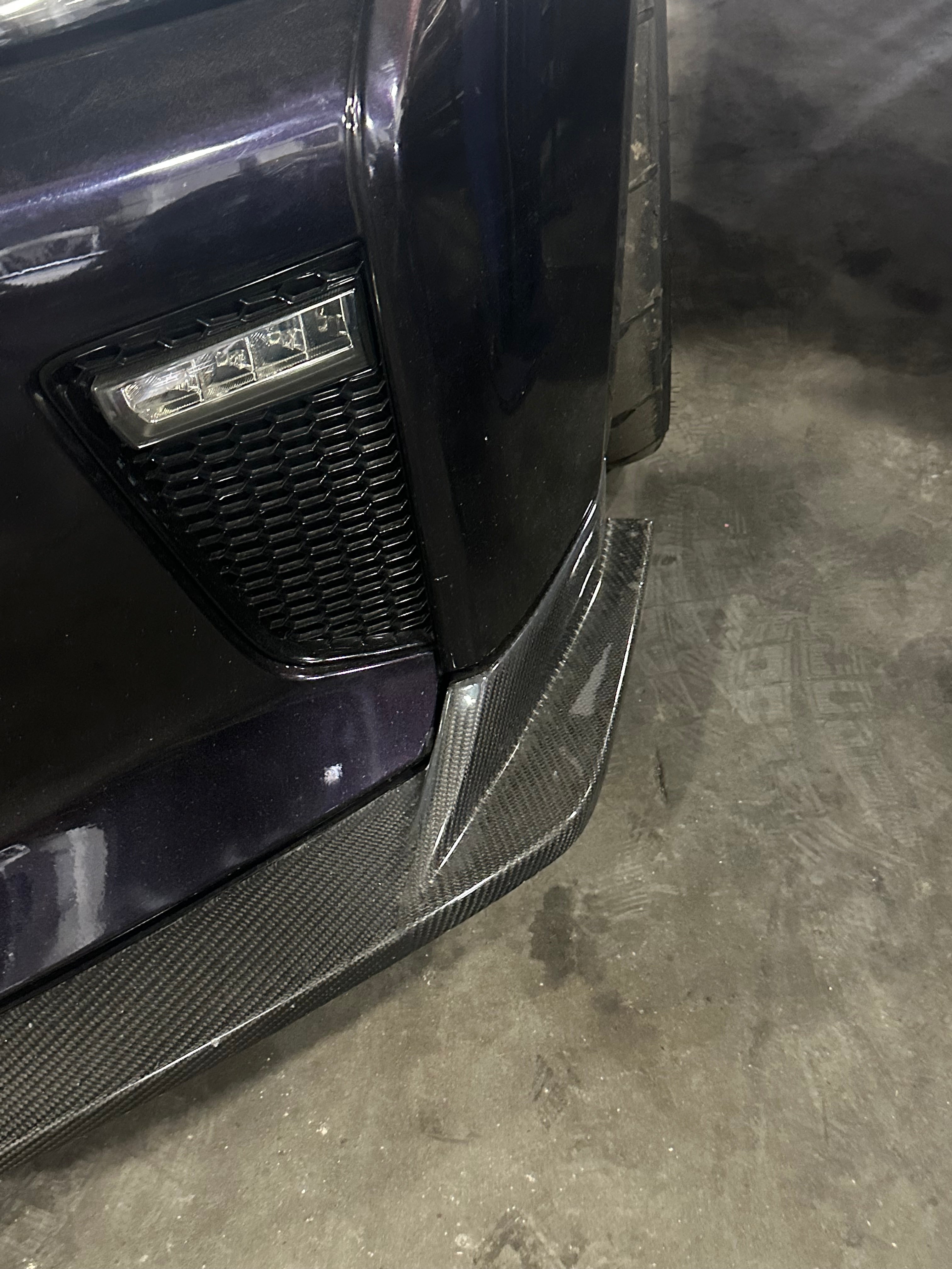 Peformance Style Carbon Fiber Front Lip - 2017-2023 Nissan R35 GTR.