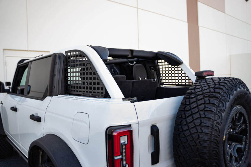 DV8 Offroad 21-23 Ford Bronco Rear Window Molle Panels