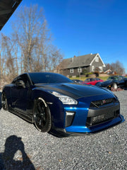 Carbon Fiber VS-Style Front Splitter - Nissan R35 GTR.