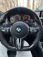 M Performance Carbon Fiber Steering Wheel - BMW F Chassis.