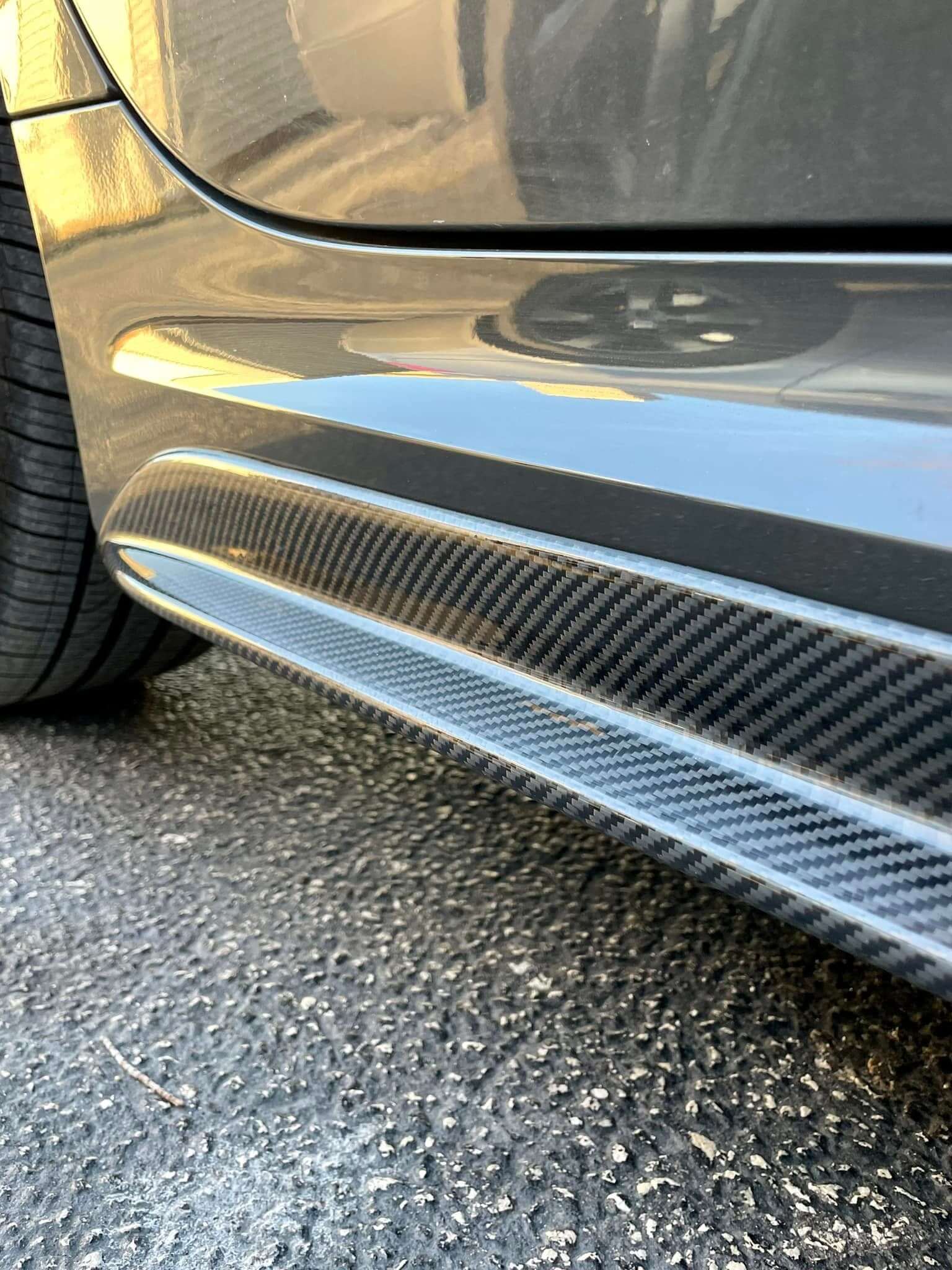 M Performance Carbon Fiber Side Skirts for BMW G20 / G28 3 Series.
