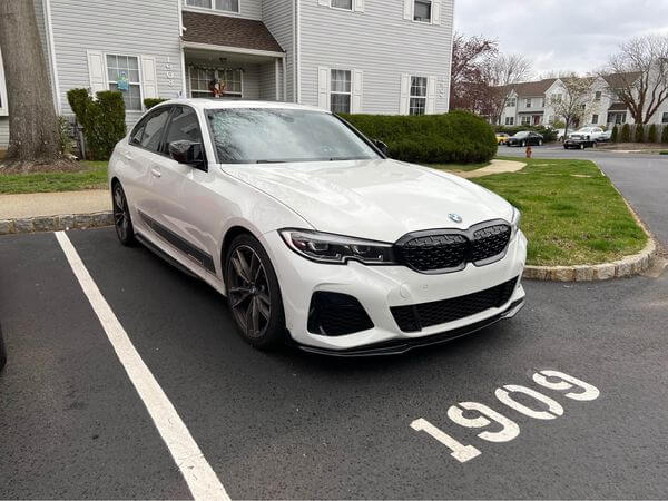 ABS Gloss Black aerodynamic Body Kit - BMW G20 Pre-LCI.