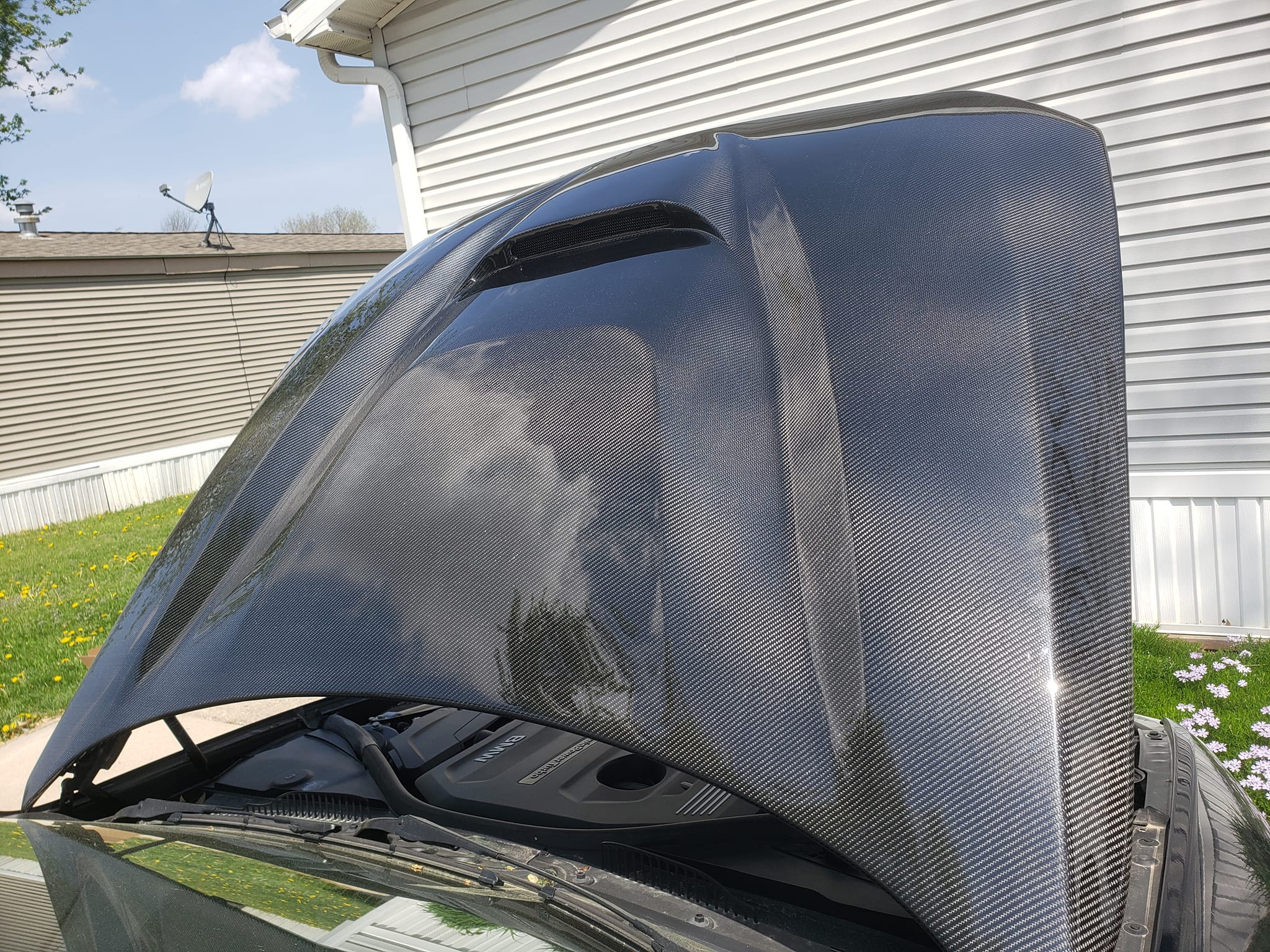 GTS Style Dry Carbon Fiber Front Hood - BMW F87 M2 & F22 / F23 2 Series.