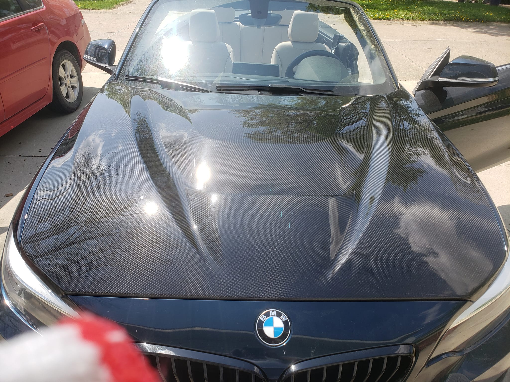 GTS Style Dry Carbon Fiber Front Hood - BMW F87 M2 & F22 / F23 2 Series.