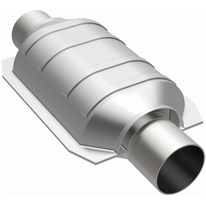 MagnaFlow Univ Cat Conv 2.25in Inlet/Outlet Ctr/Ctr Oval 01-04 Sequoia/03-04 Tundra 4.7L D/S-P/S