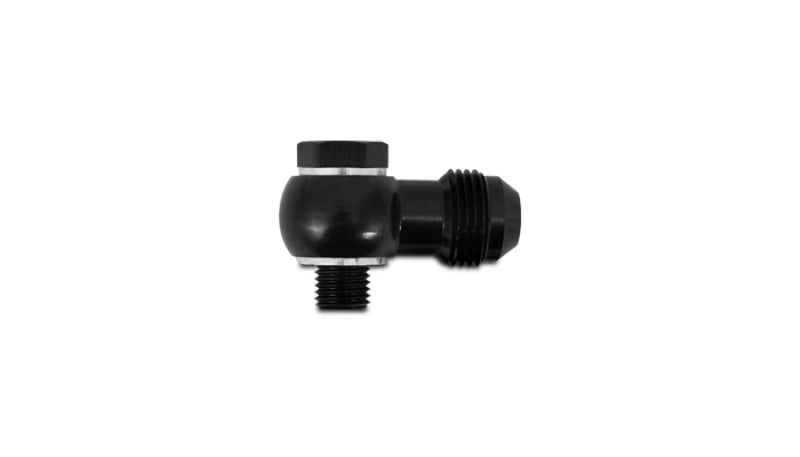 Vibrant Single -6AN 9/16-24 Aluminum Male Banjo Adapter Assembly