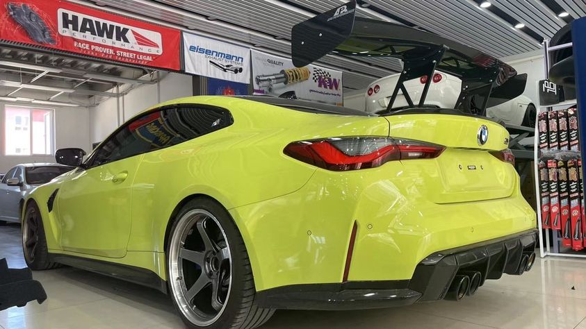 Bmw G82 M4 GTc 300 Adjustable Wing
