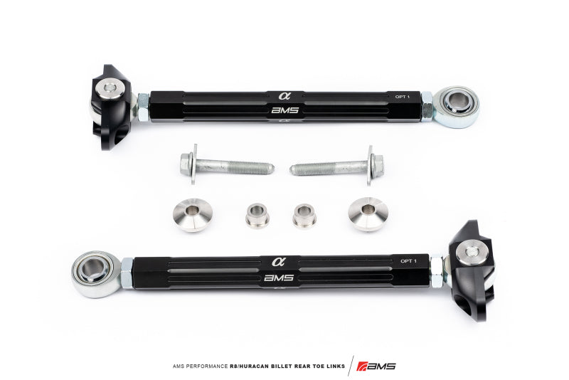 AMS Performance Audi R8 (RWD & AWD) / Lamborghini Huracan (RWD Only) Billet Rear Toe Links