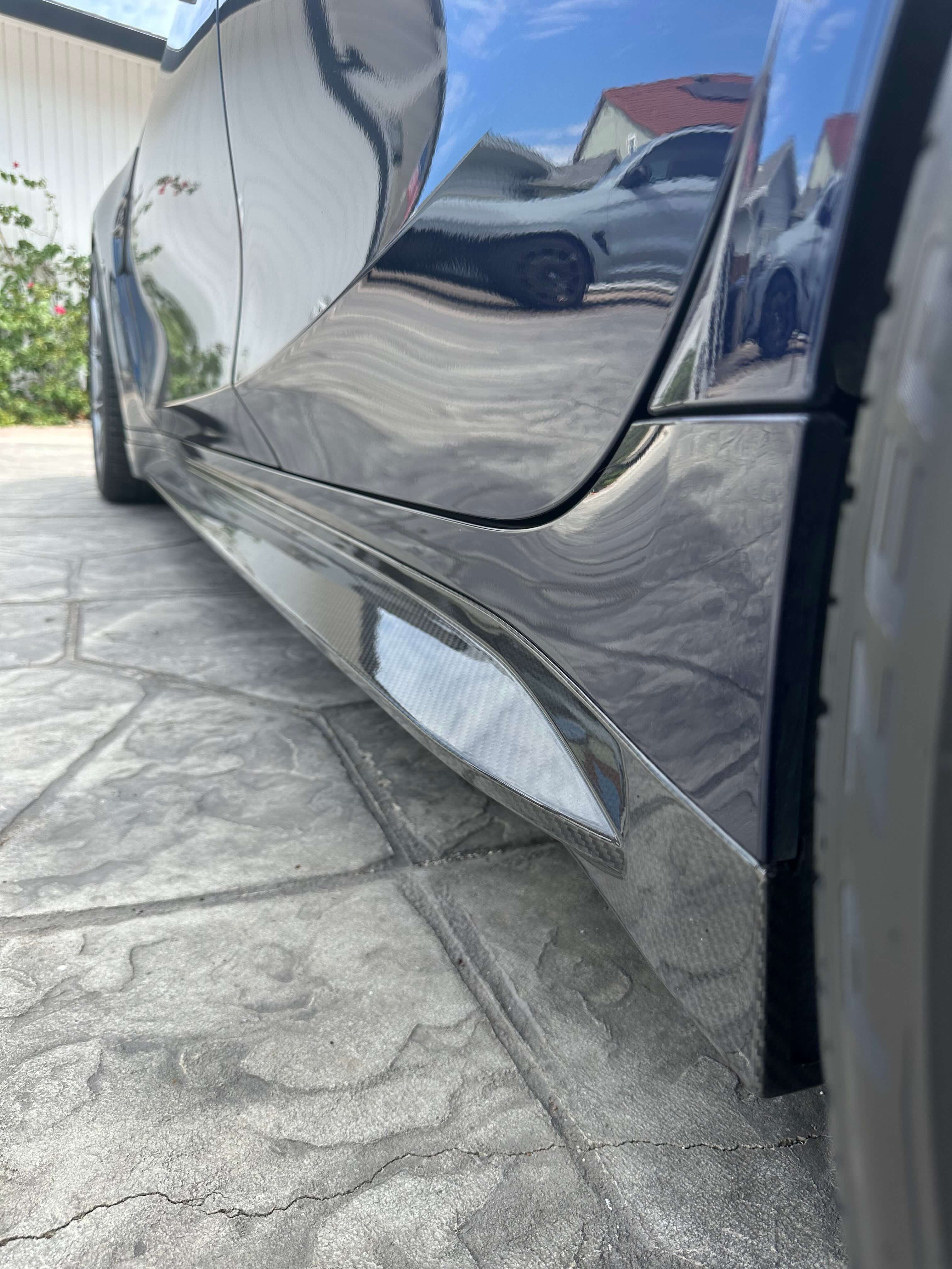OEM Style Dry Carbon Fiber Side Skirts - BMW G80 M3 & G82 / G83 M4.