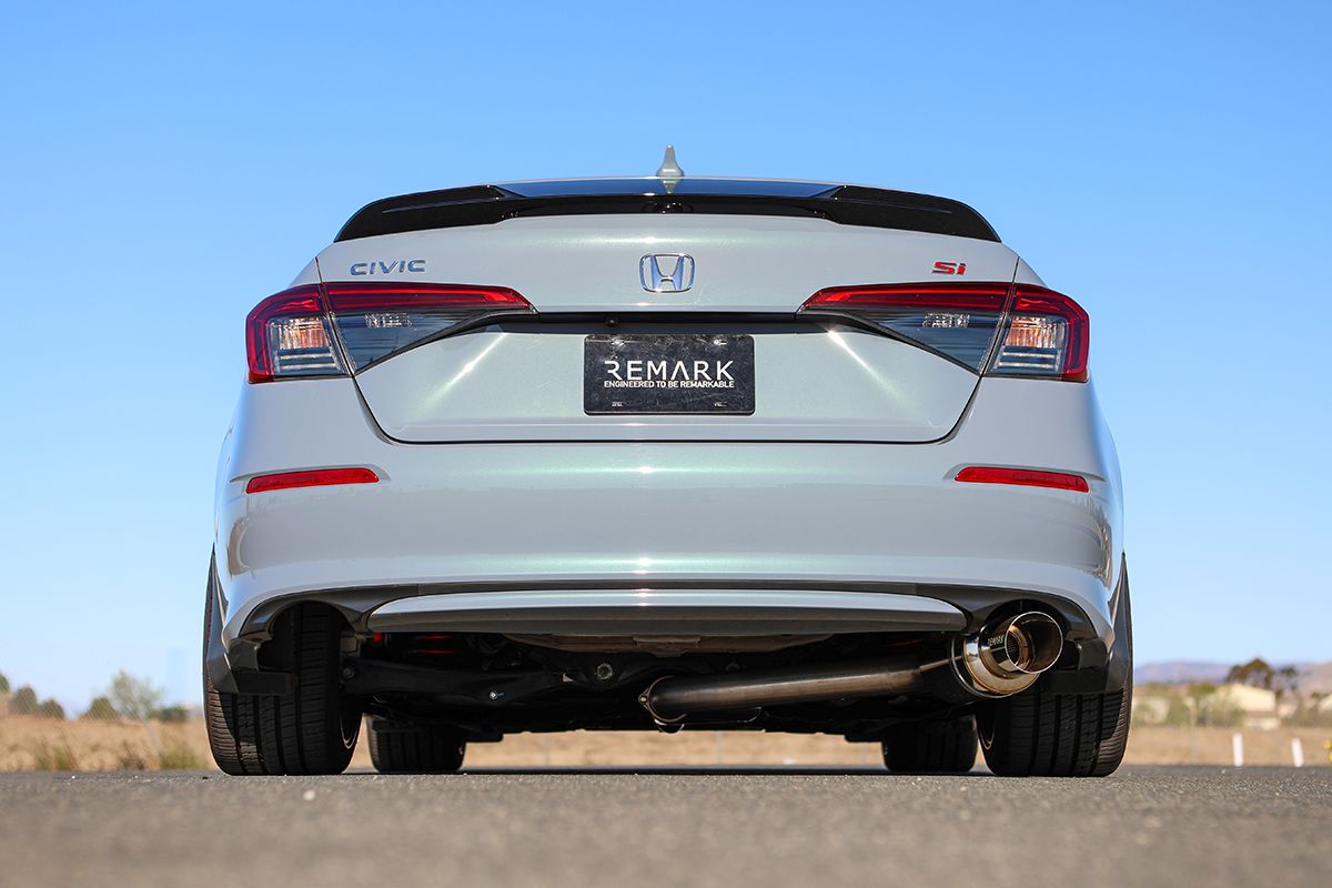 Remark R1 Spec Catback Exhaust | 2022+ Honda Civic / 2023+ Acura Integra (RK-C1063H-08).