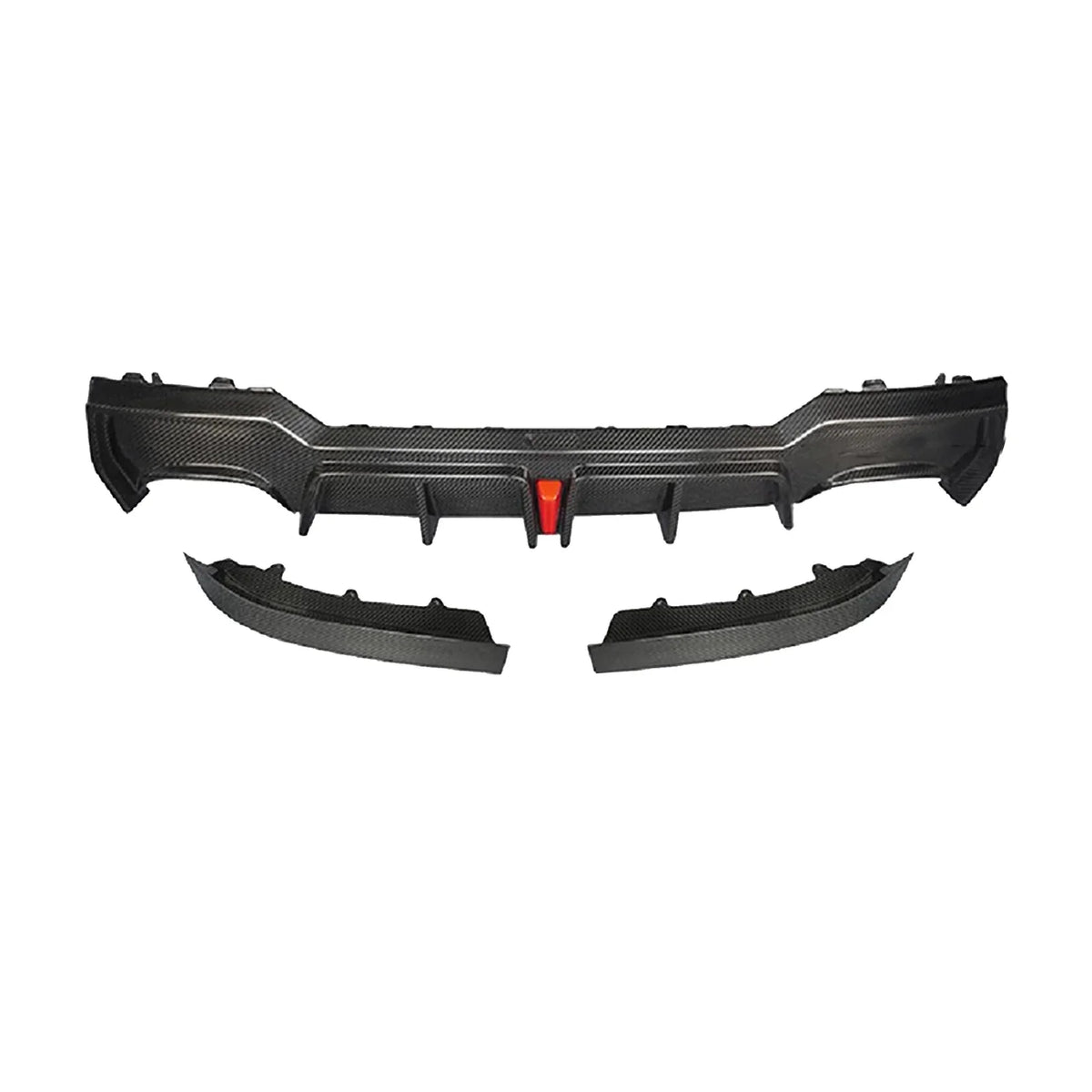 Carbon Fiber Rear Diffuser with Brake Light - BMW G22/G23 4 Series.