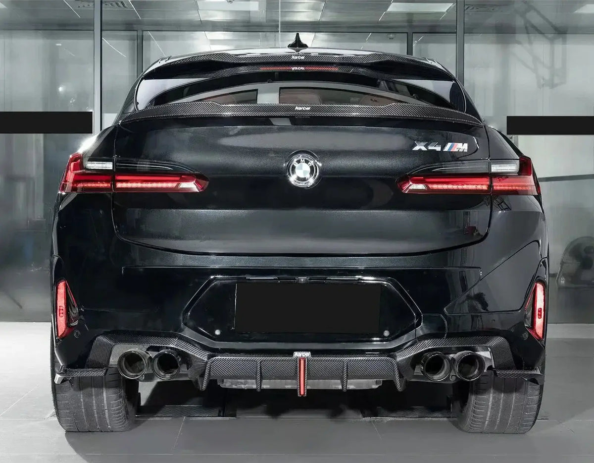 Carbon Fiber Rear Diffuser w/ LED - BMW X3M F97 X4M F98.