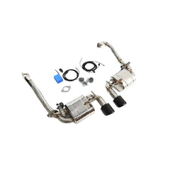 Full Equal Length Length Exhaust ( SS304 )- 2016+  Porsche Cayman Boxster 718 982 2.0T 2.5T.