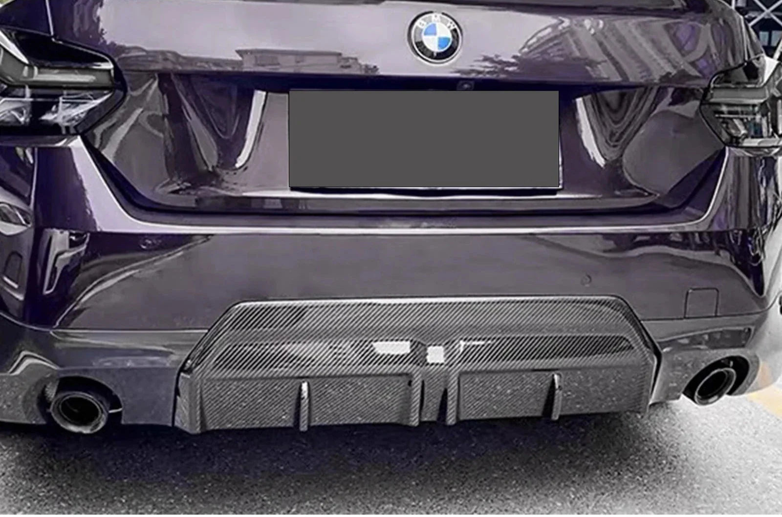 MP Dry Carbon Fiber Rear Diffuser - BMW G42 2 Series.