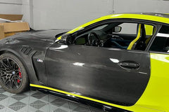 Dry Carbon Fiber Door Replacement - BMW G82 M4.