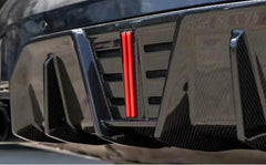 Dry Carbon Fiber Rear Diffuser w/ LED - BMW G20 / G21 LCI 2023+.