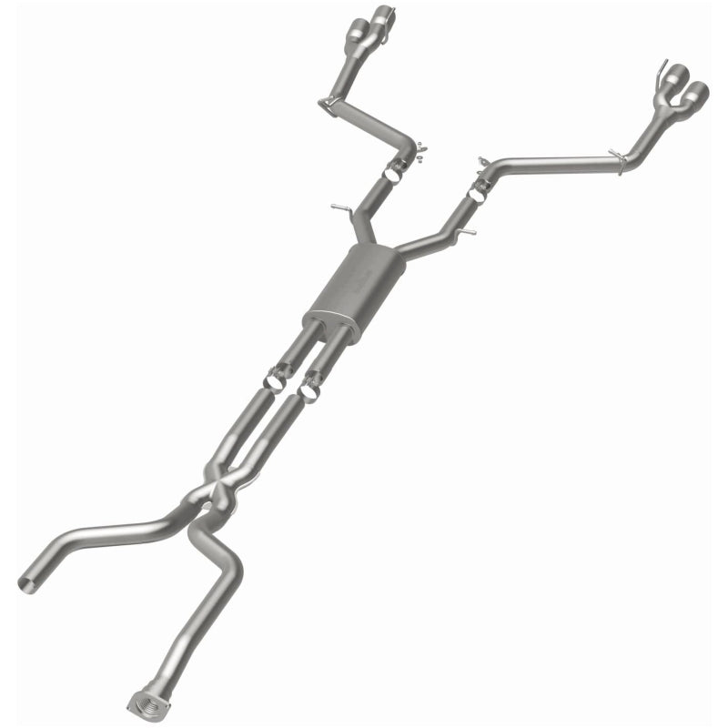 MagnaFlow CatBack 16-19 Cadillac CT6 V6 3.0L Street Series 2.5in Pipe Dia Polished Tips