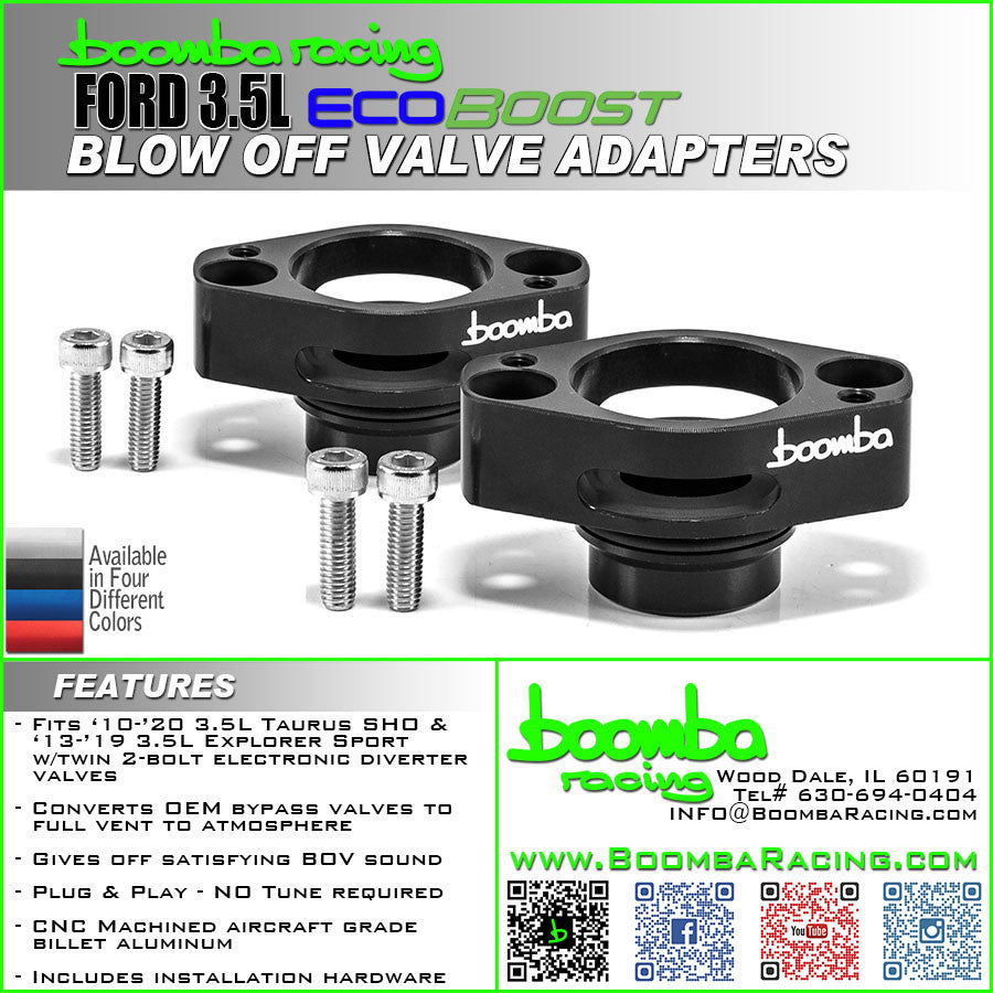 Ford EcoBoost V6 Blow Off Valve (BOV) Adapter V3