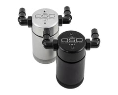 J&L Passenger Side Oil Separator 3.0 - Clear Anodized Ford Mustang V6 2011-2017