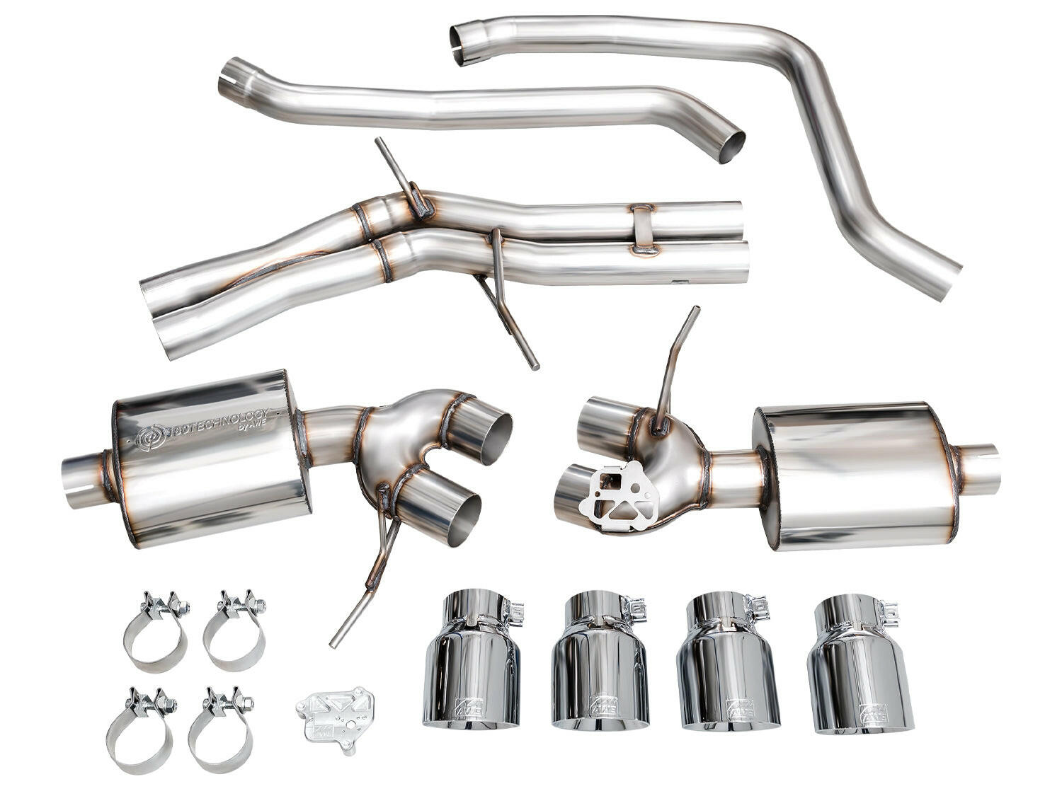 AWE Exhaust Suite for 2022+ Porsche Macan 2.9TT.