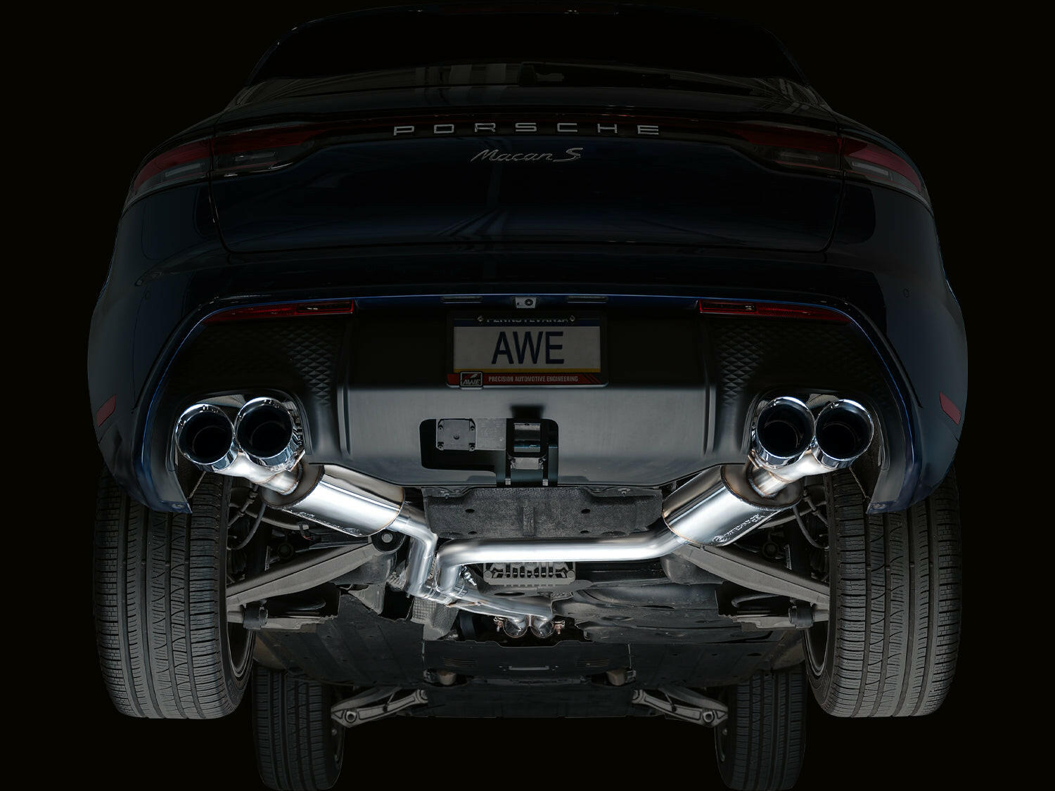 AWE Exhaust Suite for 2022+ Porsche Macan 2.9TT.