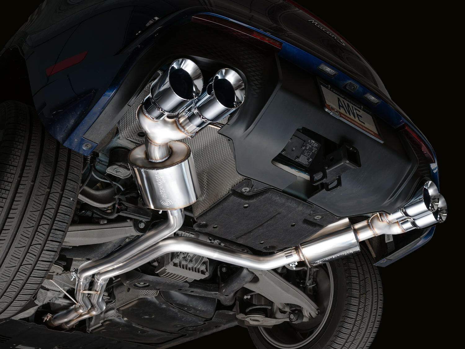 AWE Exhaust Suite for 2022+ Porsche Macan 2.9TT.