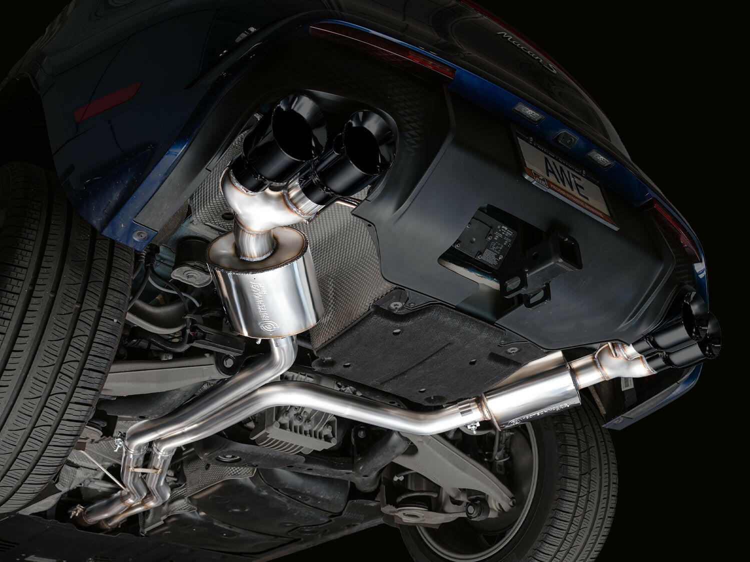 AWE Exhaust Suite for 2022+ Porsche Macan 2.9TT