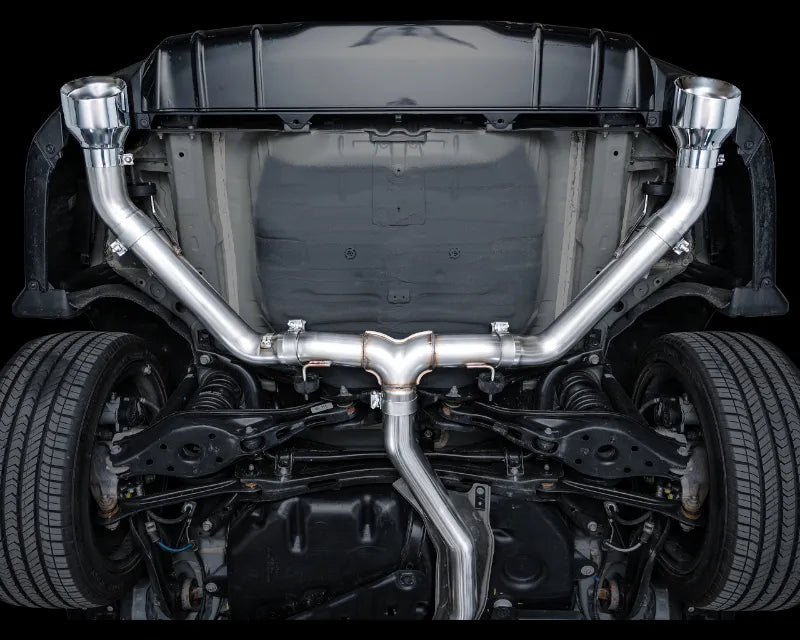 AWE Tuning Track Edition Exhaust | 3" Diameter | 5" Dual Chrome Silver Tips Acura Integra 2023-2025|Honda Civic Si 2022-2025