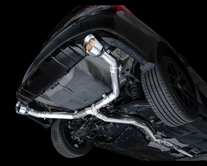 AWE Tuning Track Edition Exhaust | 3" Diameter | 5" Dual Chrome Silver Tips Acura Integra 2023-2025|Honda Civic Si 2022-2025