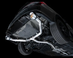 AWE Tuning Track Edition Exhaust | 3" Diameter | 5" Dual Chrome Silver Tips Acura Integra 2023-2025|Honda Civic Si 2022-2025