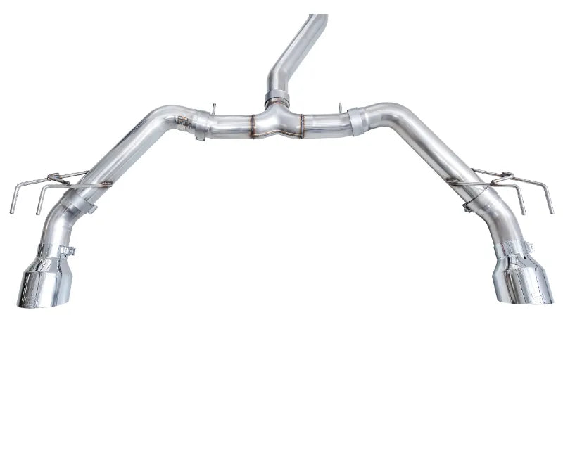 AWE Tuning Track Edition Exhaust | 3" Diameter | 5" Dual Chrome Silver Tips Acura Integra 2023-2025|Honda Civic Si 2022-2025