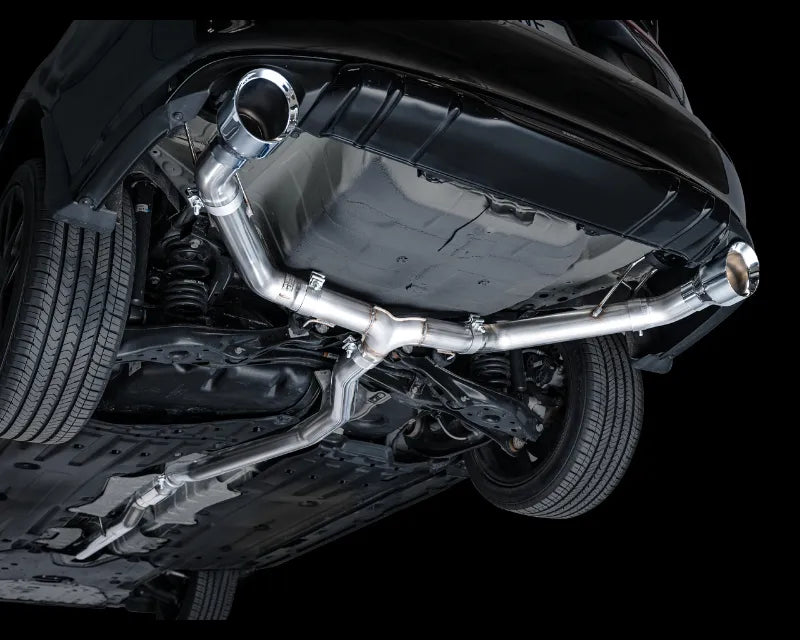 AWE Tuning Track Edition Exhaust | 3" Diameter | 5" Dual Chrome Silver Tips Acura Integra 2023-2025|Honda Civic Si 2022-2025