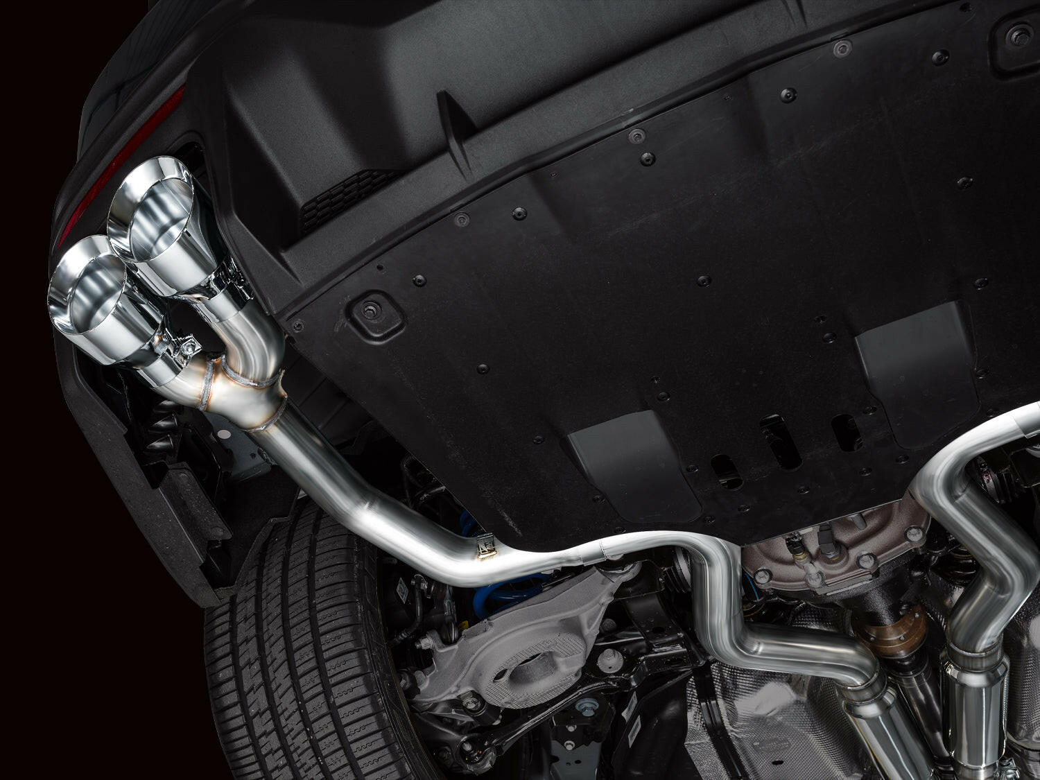 AWE Exhaust Suite for S650 Ford Mustang Dark Horse