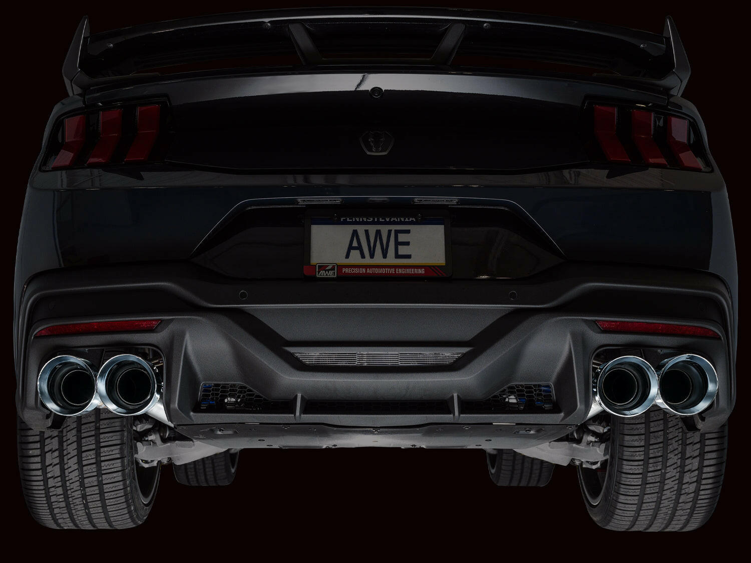 AWE Exhaust Suite for S650 Ford Mustang Dark Horse