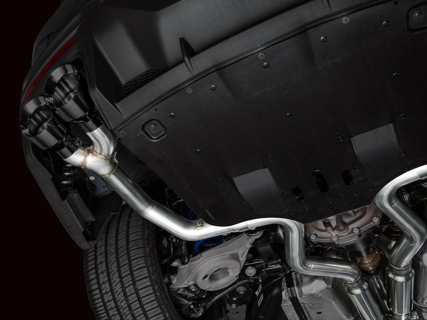 AWE Exhaust Suite for S650 Ford Mustang Dark Horse