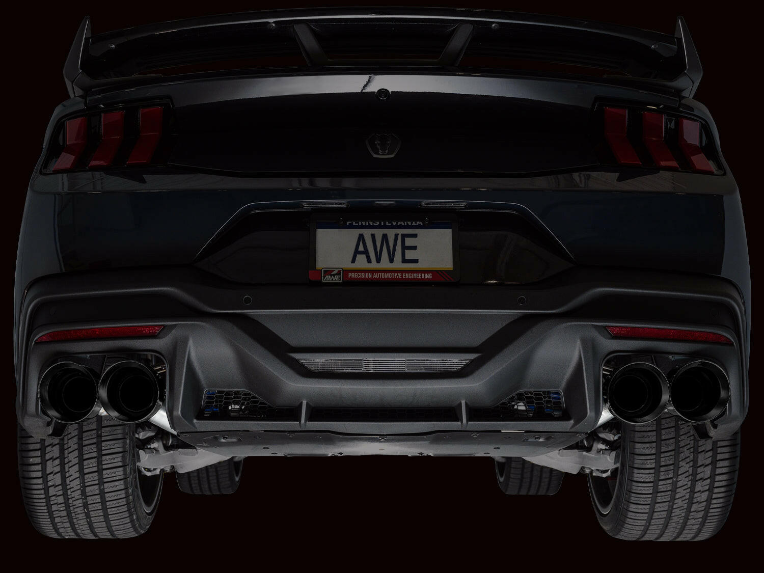 AWE Exhaust Suite for S650 Ford Mustang Dark Horse
