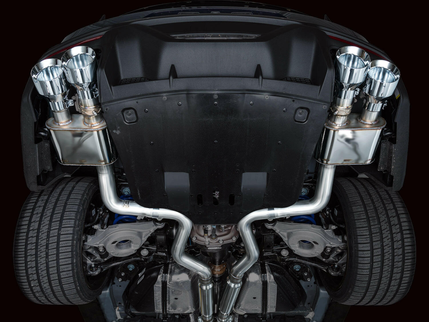 AWE Exhaust Suite for S650 Ford Mustang Dark Horse