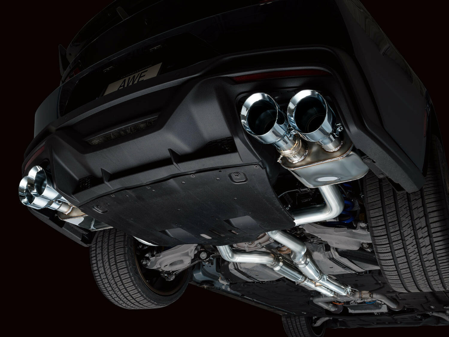 AWE Exhaust Suite for S650 Ford Mustang Dark Horse